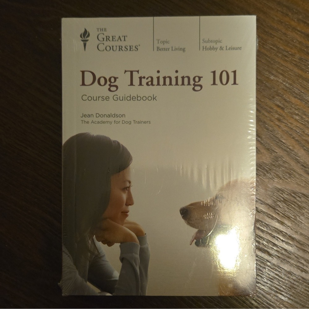 The Great Courses Dog Training 101 DVD Captioned Educational 2018 Jean Donaldson